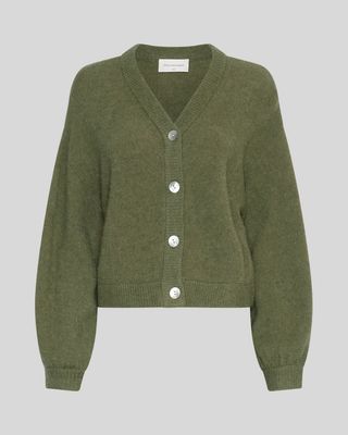 Moss Copenhagen (MSCH) - Petrinelle Hope Cardigan Olivine