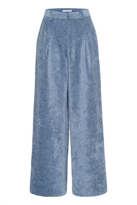 Gestuz - Vally HW wide pants Denim Blue