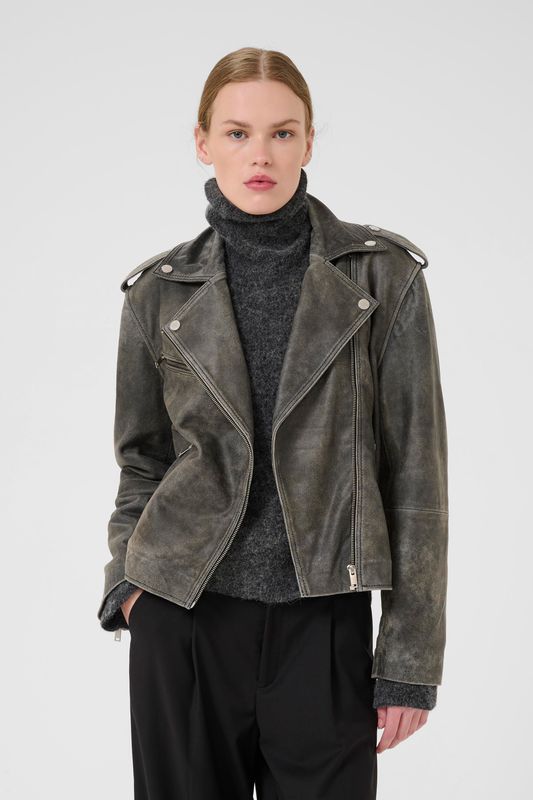 Gestuz - Naomi vintage jacket cold vintage grey