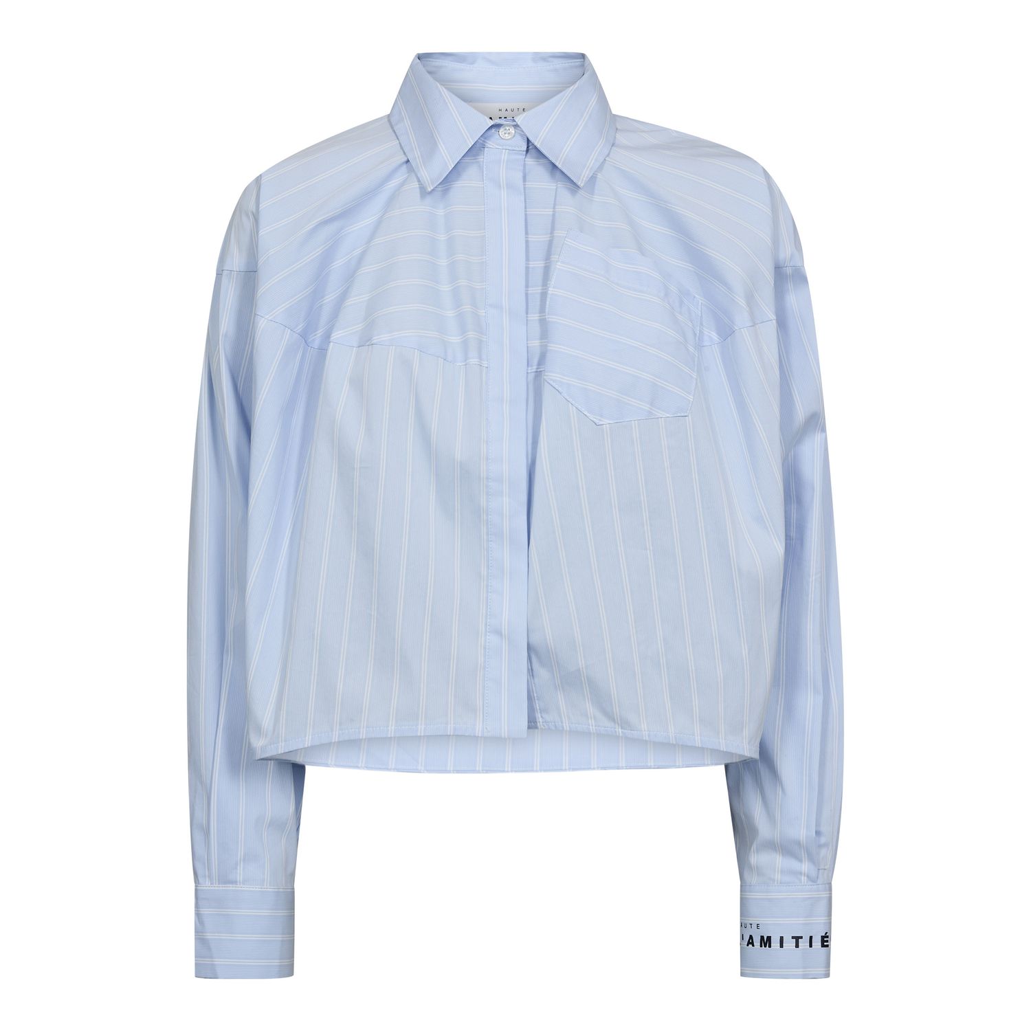Haute l&#39;amitié - Sophie Stripe shirt Pale blue