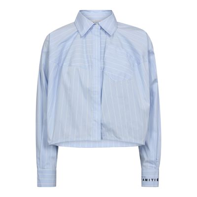 Haute l'amitié - Sophie Stripe shirt Pale blue