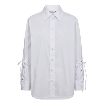 Haute l'amitié - Alvina Pure tie shirt white