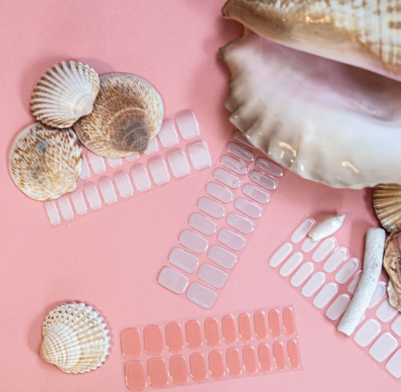 Stick &amp; Go - Nude glow nagel stickers