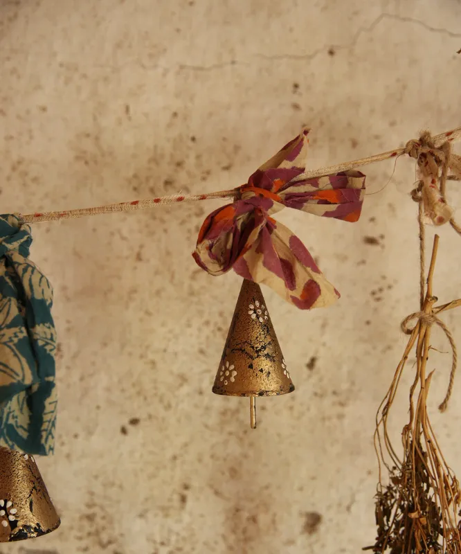 Doing Goods- Grace Chime Bells Pink Leopard