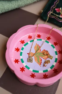 All the Luck in the world - Bowl with Bird