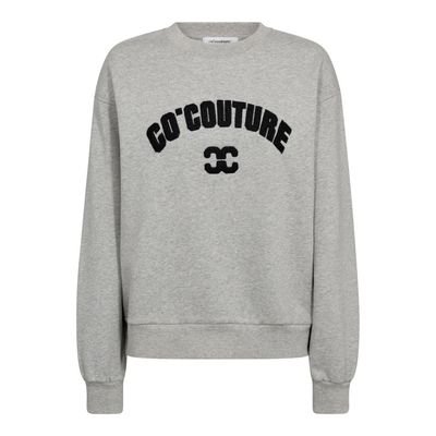 Co' Couture - Zoe CC Sweat Grey Melange
