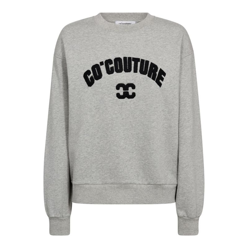 Co' Couture - Zoe CC Sweat Grey Melange