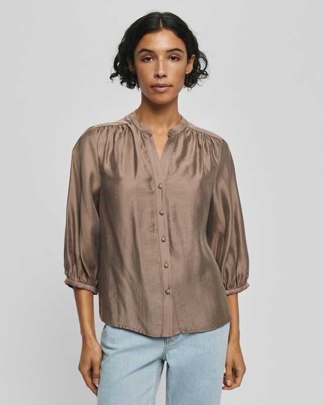Moss Copenhagen (MSCH) - Ramona Rikkelia Volume Shirt Mountain Trail
