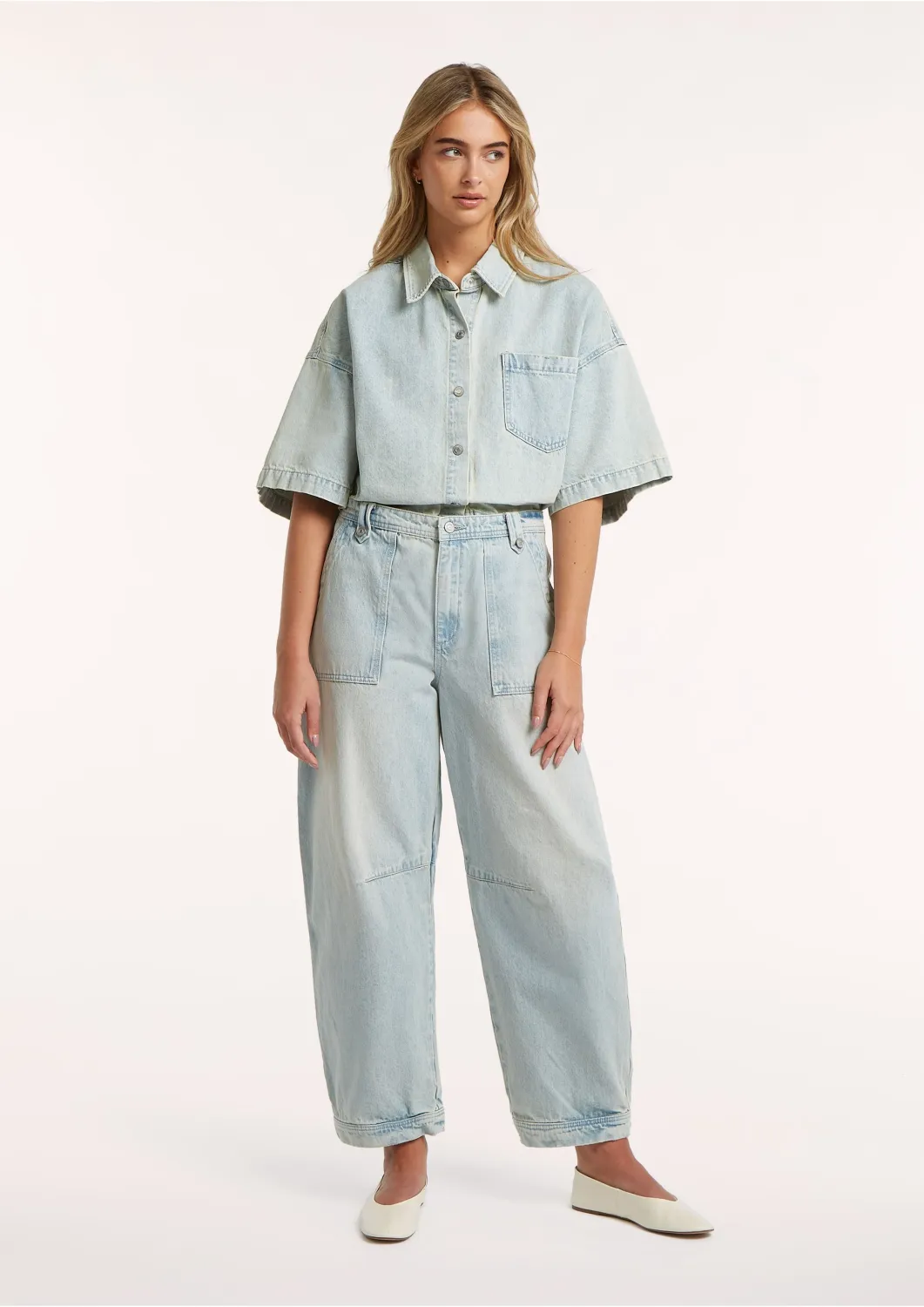 Circle of Trust - Loren denim Carribean Blue wash