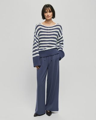 Moss Copenhagen (MSCH) - Jalen Henrika Pants Vintage Indigo