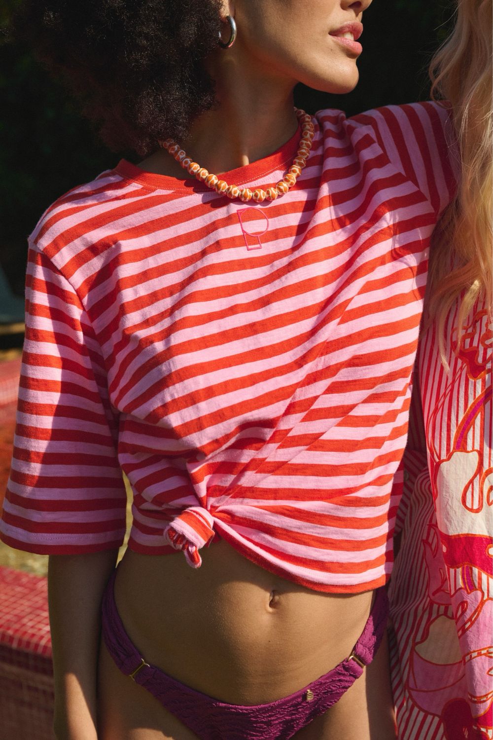 POM Amsterdam - T-shirt Orange pink