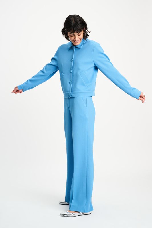 POM Amsterdam - Pants Lara Smashing blue