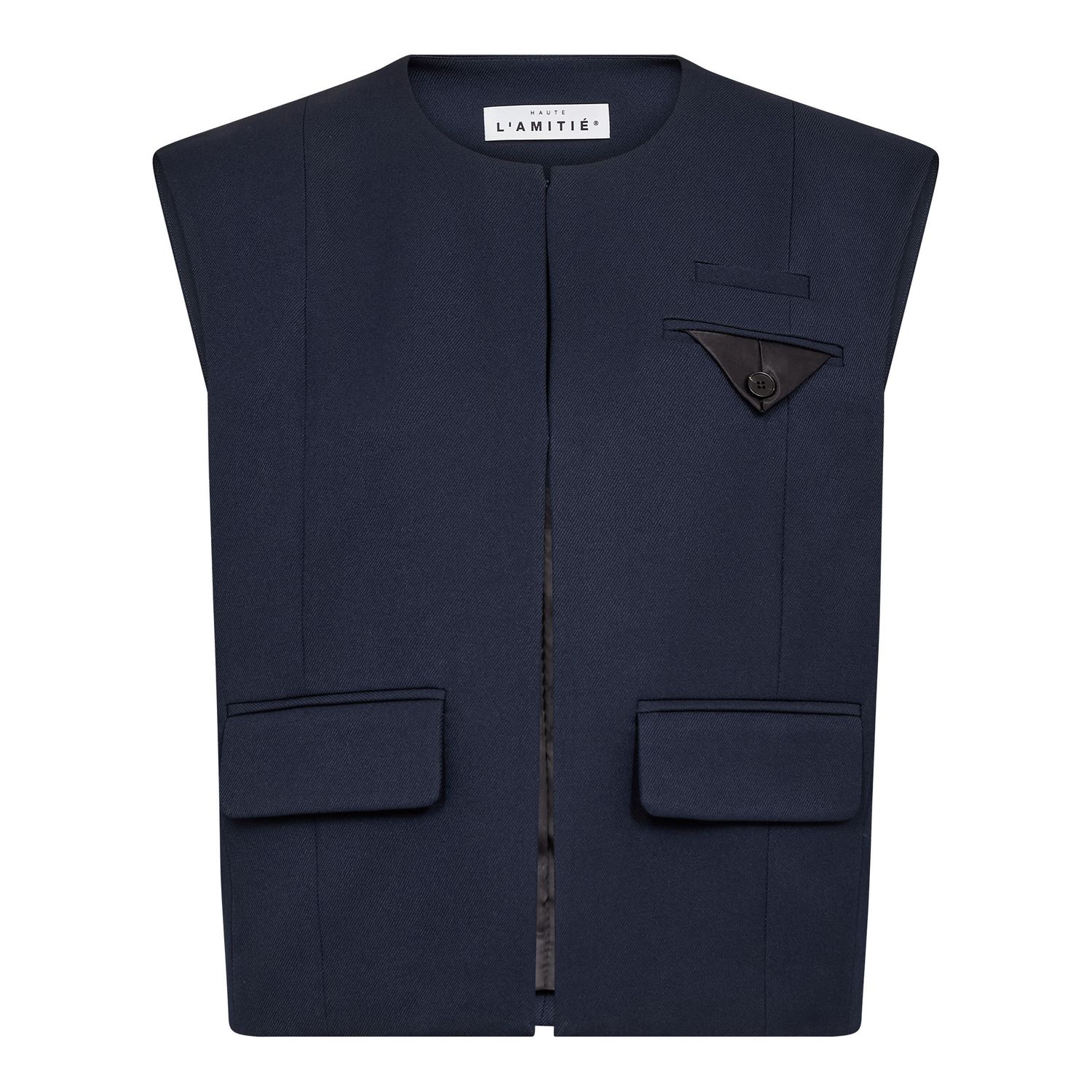 Haute l'amitié - Premiere Box waistcoat navy