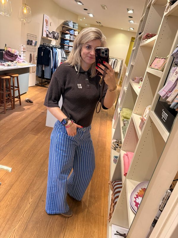 Imprevu - Tshirt Polo Ralphy Mango Chocolat