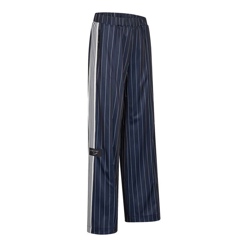 Haute l'Amitié - Baggy Pin stripe track tall pants navy