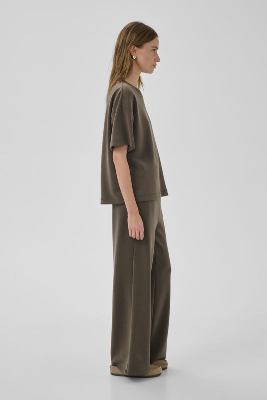My Essential Wardrobe - Helle Wide Pant Major Brown