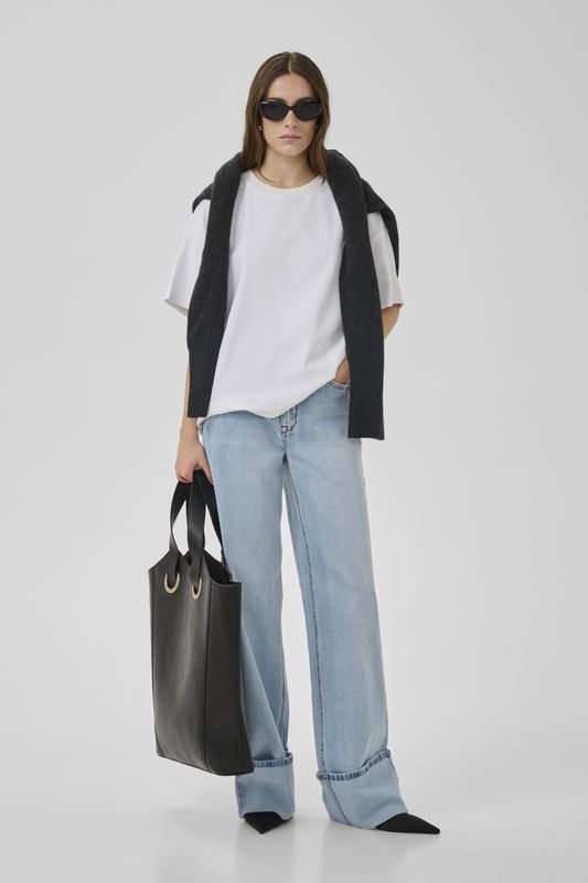 My Essential Wardrobe - Dikan High Wide Light Blue