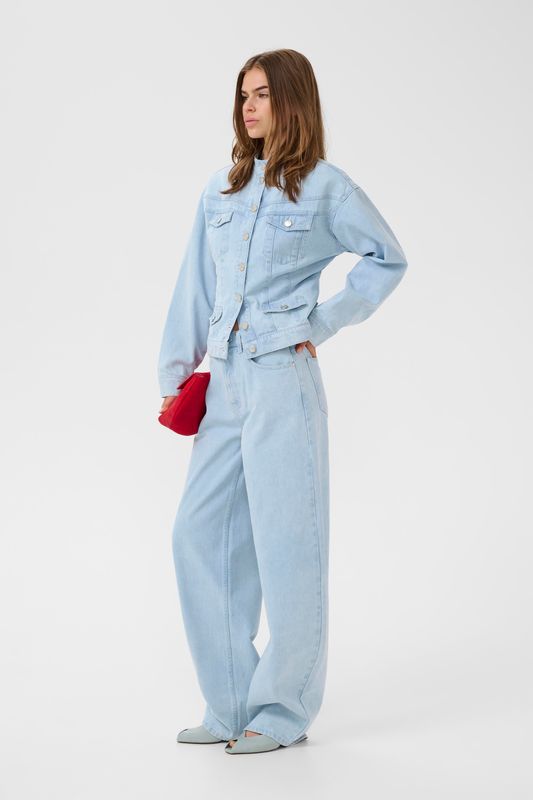 Gestuz - Parwana Barrel Jeans Vintage Light Denim