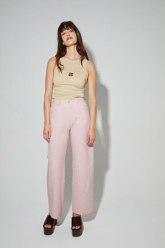 Imprevu - Pantalon Malou Sanremo red