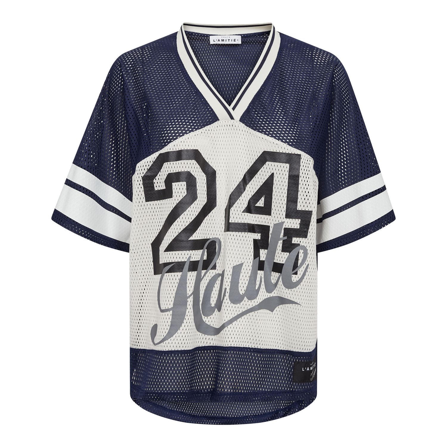 Haute l'Amitié - Drift Combo Number Tee Navy