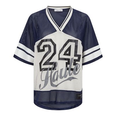 Haute l'Amitié - Drift Combo Number Tee Navy