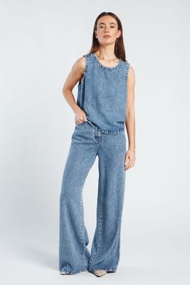 Spooq - Bekah widelegg light blue