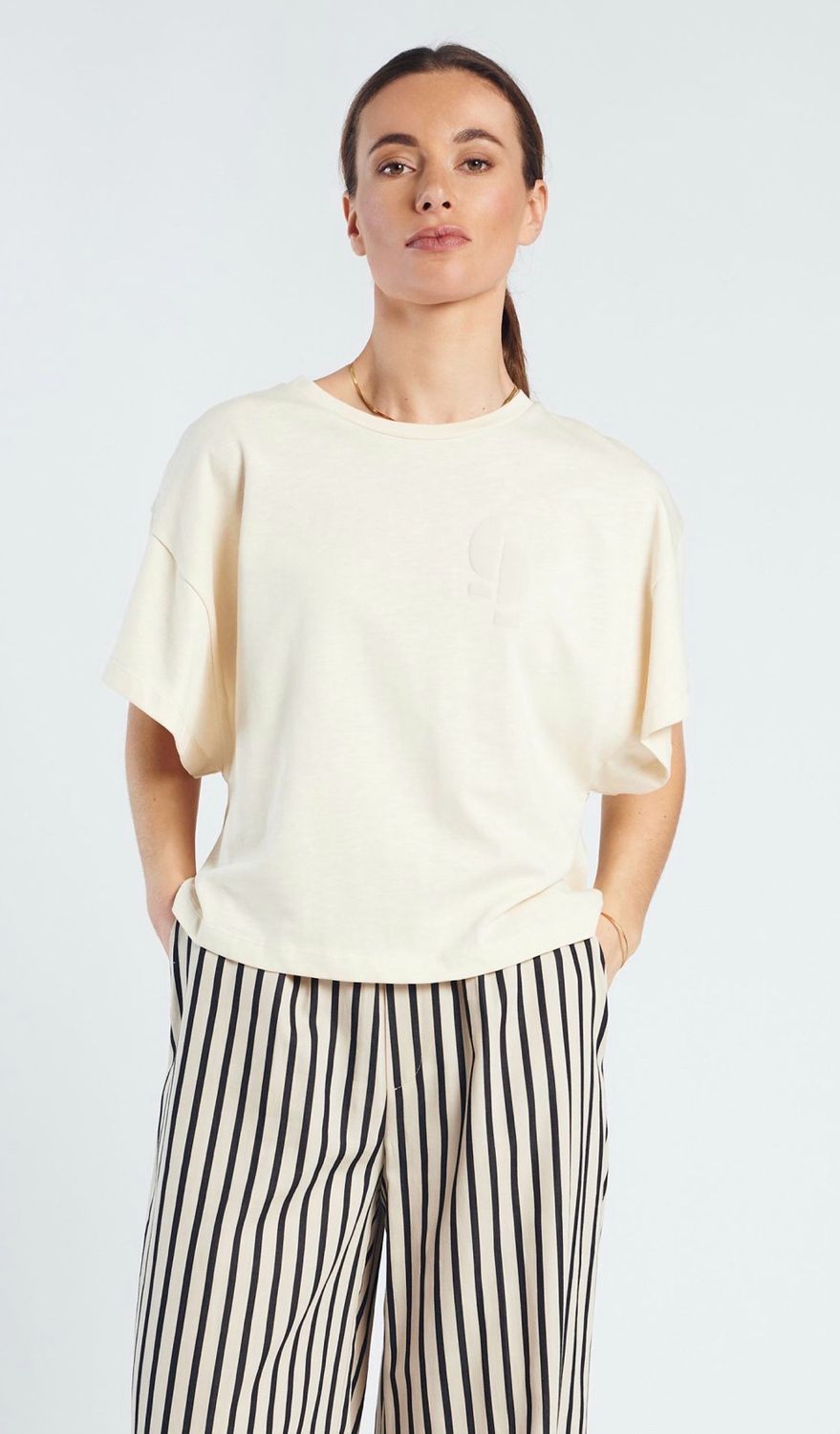 Spooq - Suzy top whitecap gray