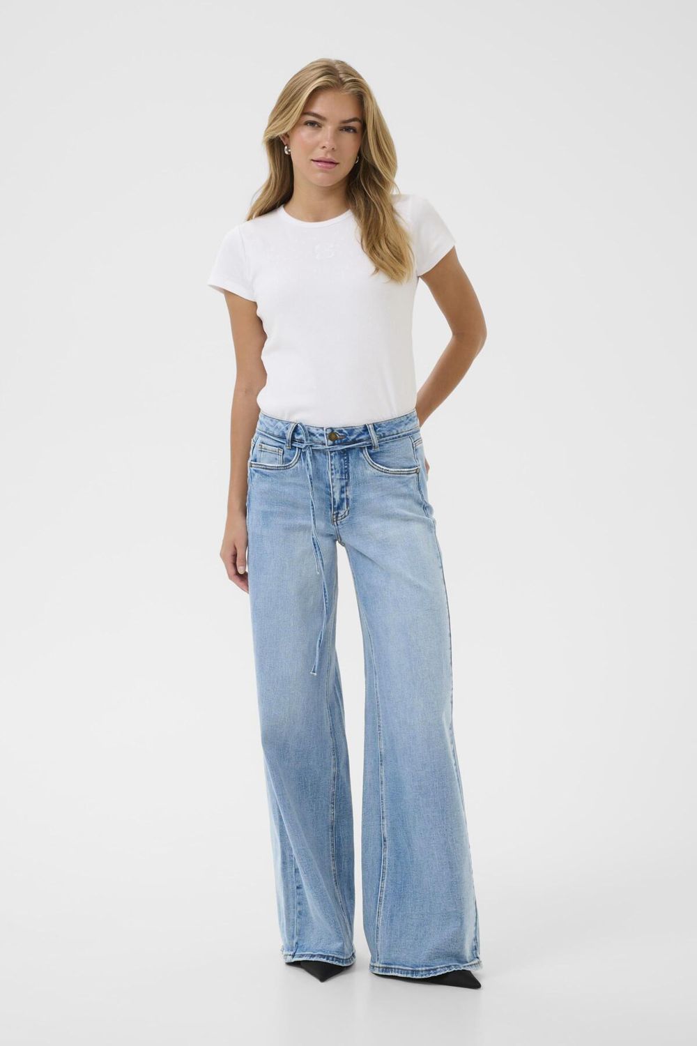 My Essential Wardrobe - Jeans wide Karo 144