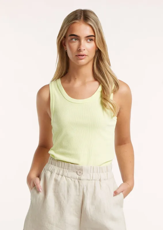 Circle of Trust - Jada Top Lime Light