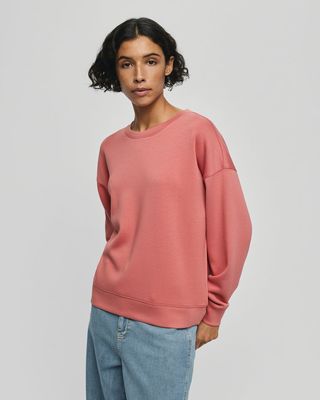 Moss Copenhagen (MSCH) - Ima Q Sweatshirt Faded Rose