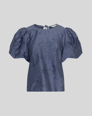 Moss Copenhagen (MSCH) - Orkidea 2/4 Top Vintage Indigo