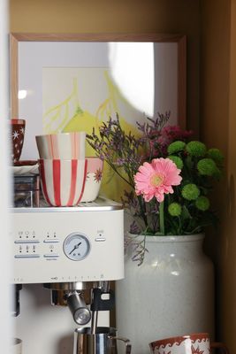 All the Luck in the World - Kopje Roze en Oranje strepen