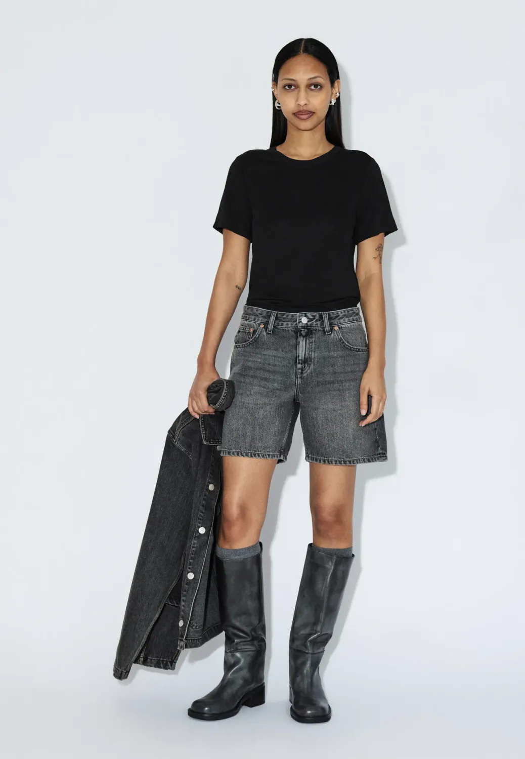 Dr. Denim - Hill shorts Mid grey used