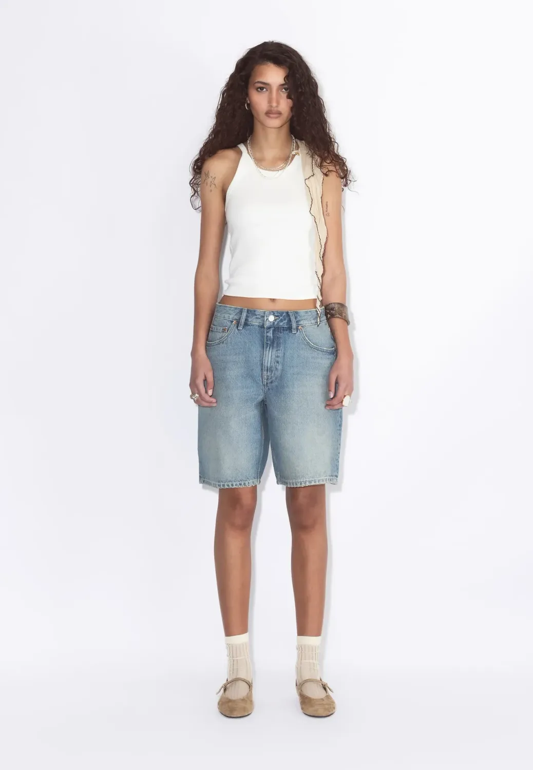 Dr. Denim - Asra Shorts Drift Sky Used