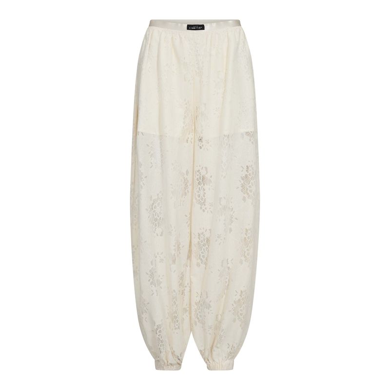 Haute l'amitie - Bella Lace Harem Tall Pant Off-White