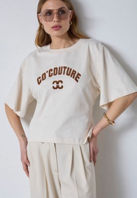 Co'Couture - Zenga Tee Neck Suntan
