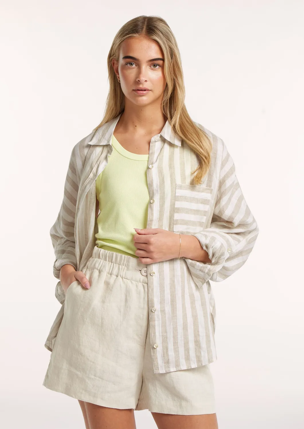 Circle of Trust - Abby Blouse Summer Sand