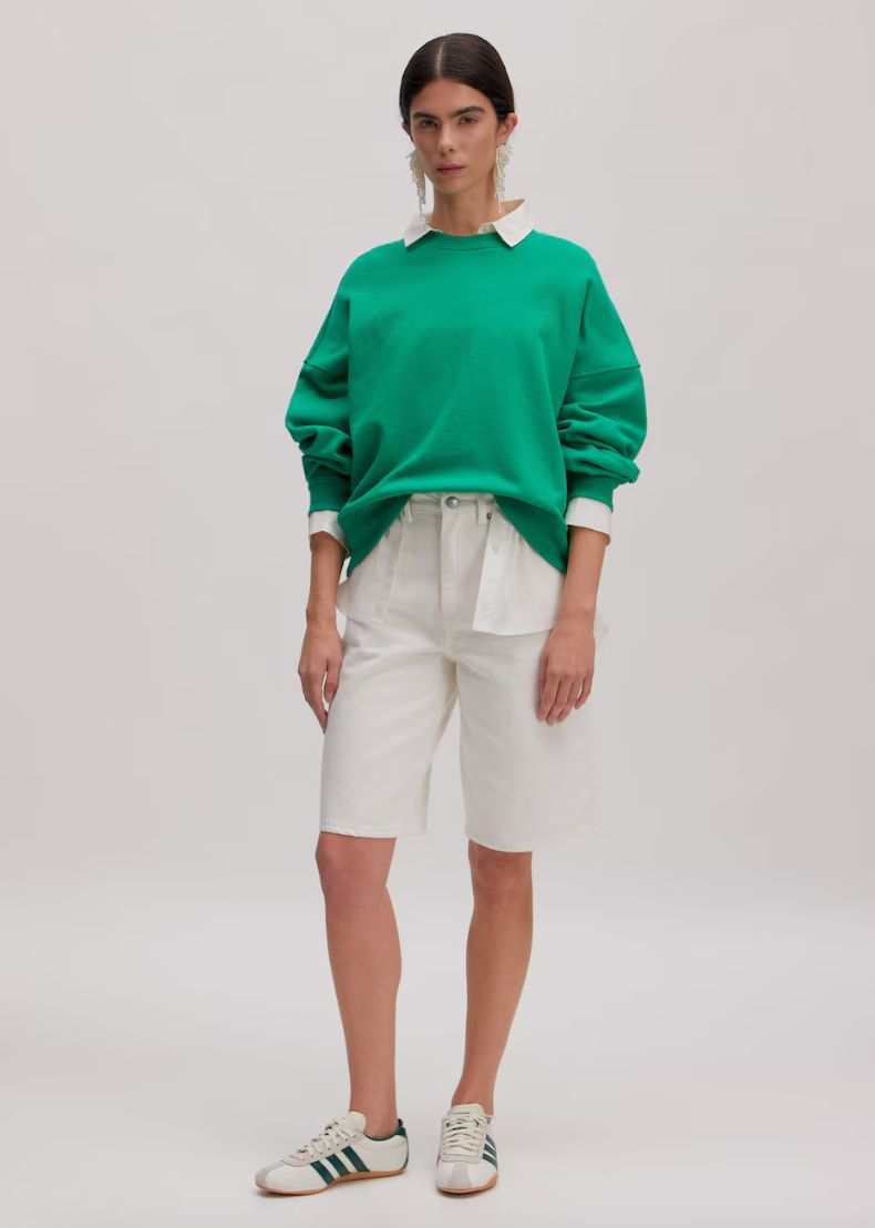 Edited - Addison denim shorts wit