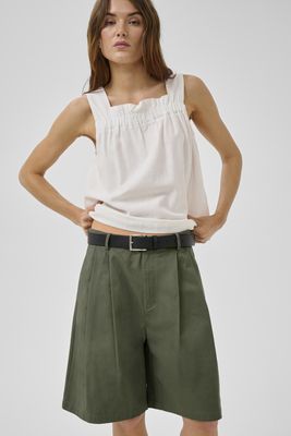 My Essential Wardrobe - Gisva City Shorts light forest night