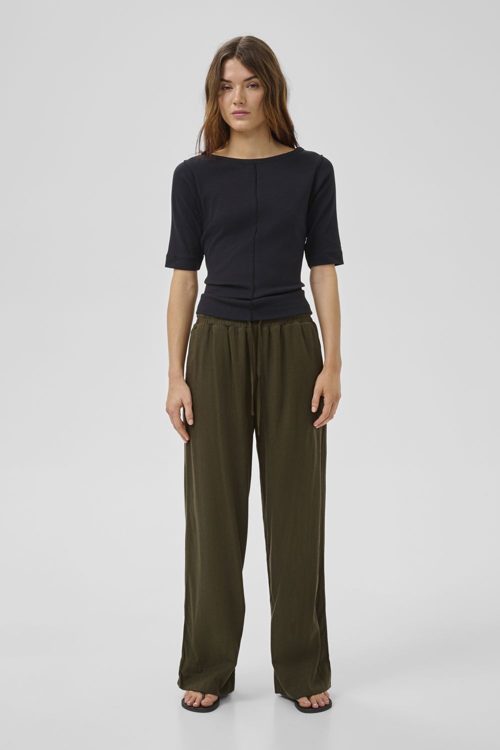 My Essential Wardrobe - Dias Pant Forest Night