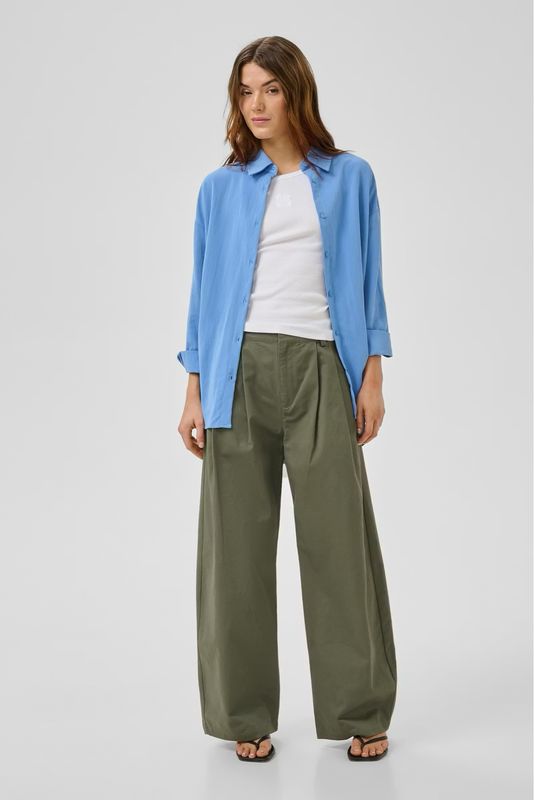 My Essential Wardrobe - Gisva Pant light forest night