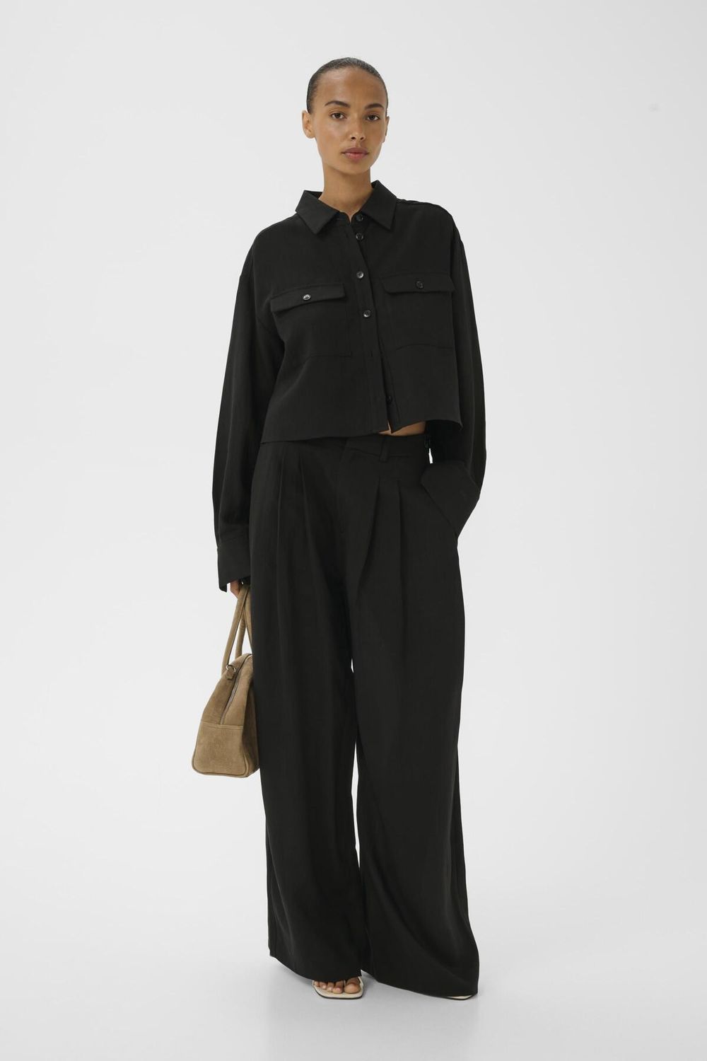 Gestuz - Riava MW pants black