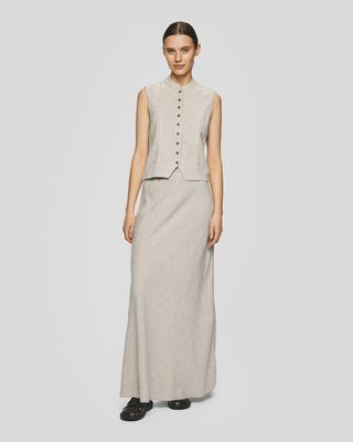 Moss Copenhagen (MSCH) - Viana Ginia Skirt Sand Melange