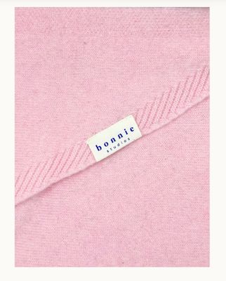 Bonnie Studios - Wool Scarf Pink BS851