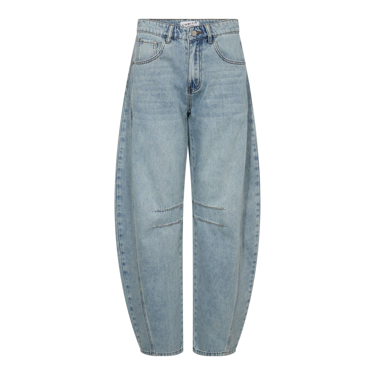 Haute l'Amitié - Drew Barrel Jeans Bleached Denim