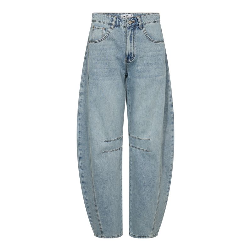 Haute l'Amitié - Drew Barrel Jeans Bleached Denim