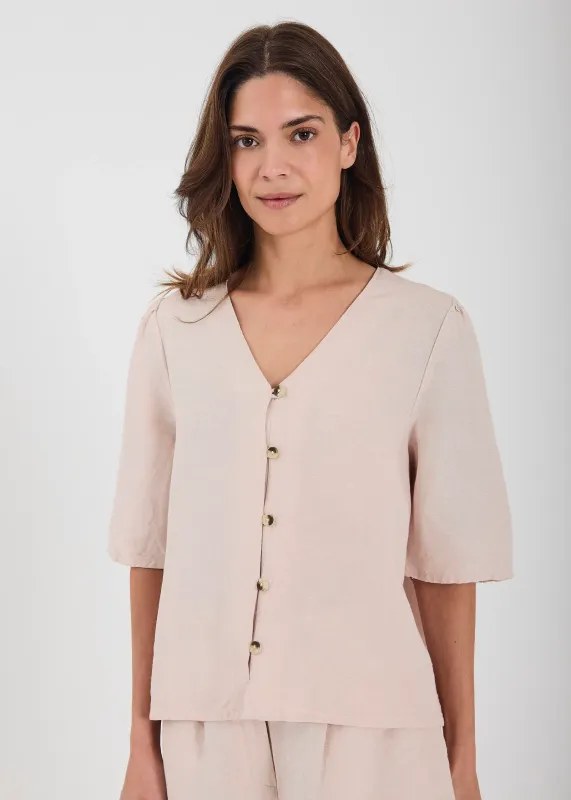 Norr - Lineo Top Light Rose