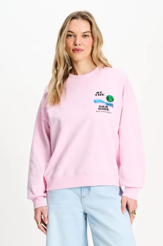 POM Amsterdam - Sweater At the seaside Pink