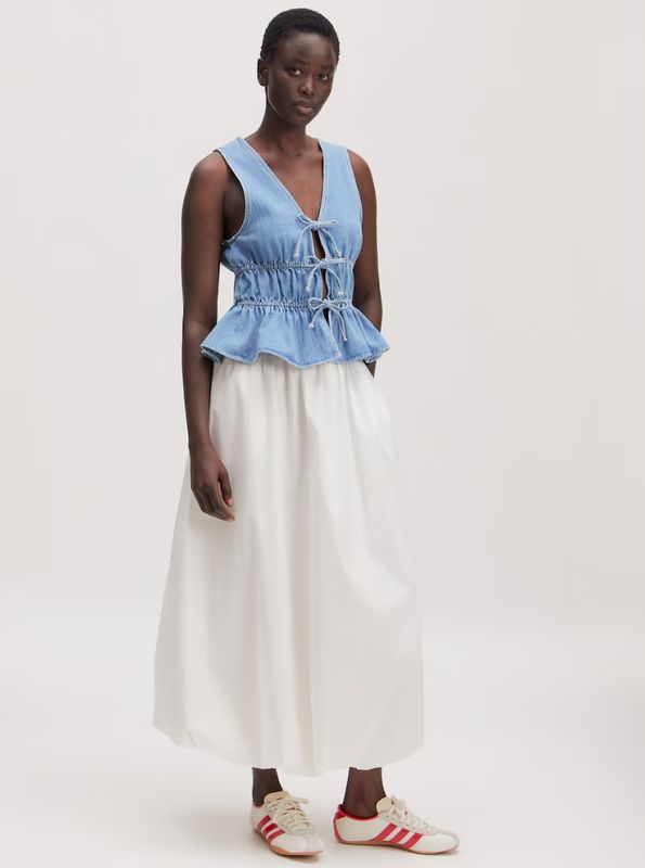Edited - Isi top light blue