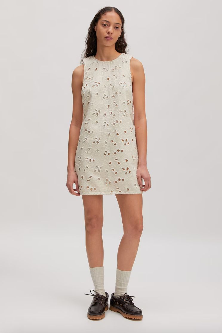 Edited - Nicky denim dress beige